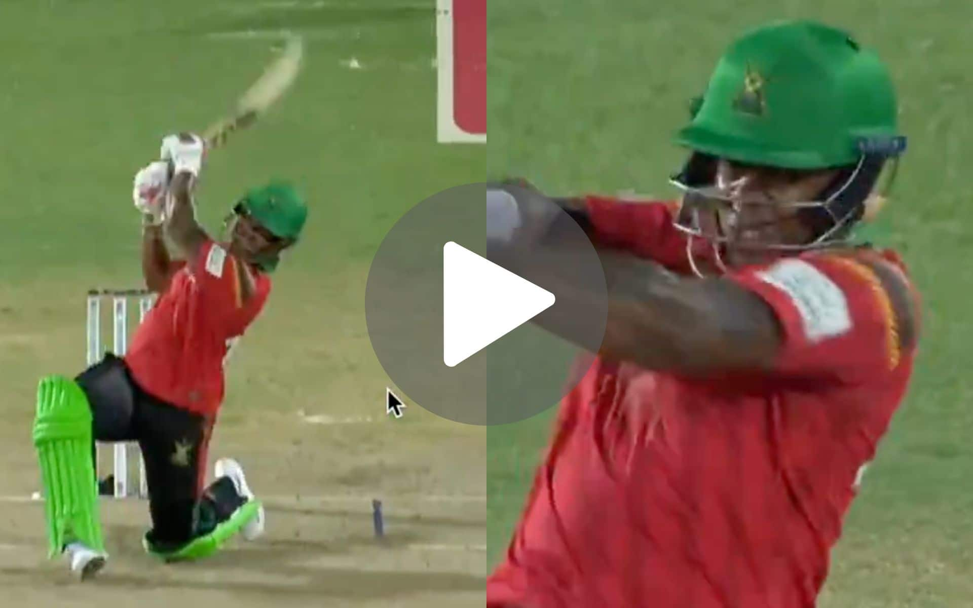 [Watch] 6,6 - Hetmyer Reduces Nortje To Club Level Bowler With Two Massive Hits In CPL 2024